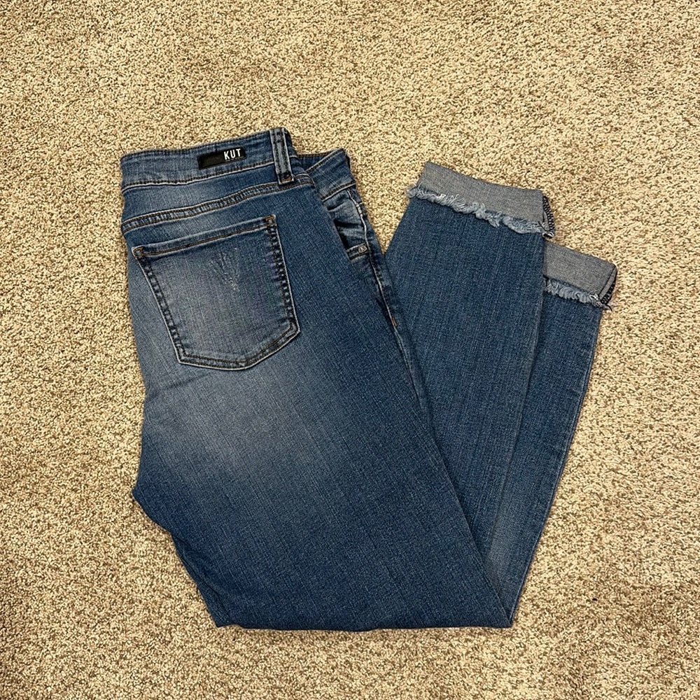 Kut from the Kloth Ankle Crop Jeans